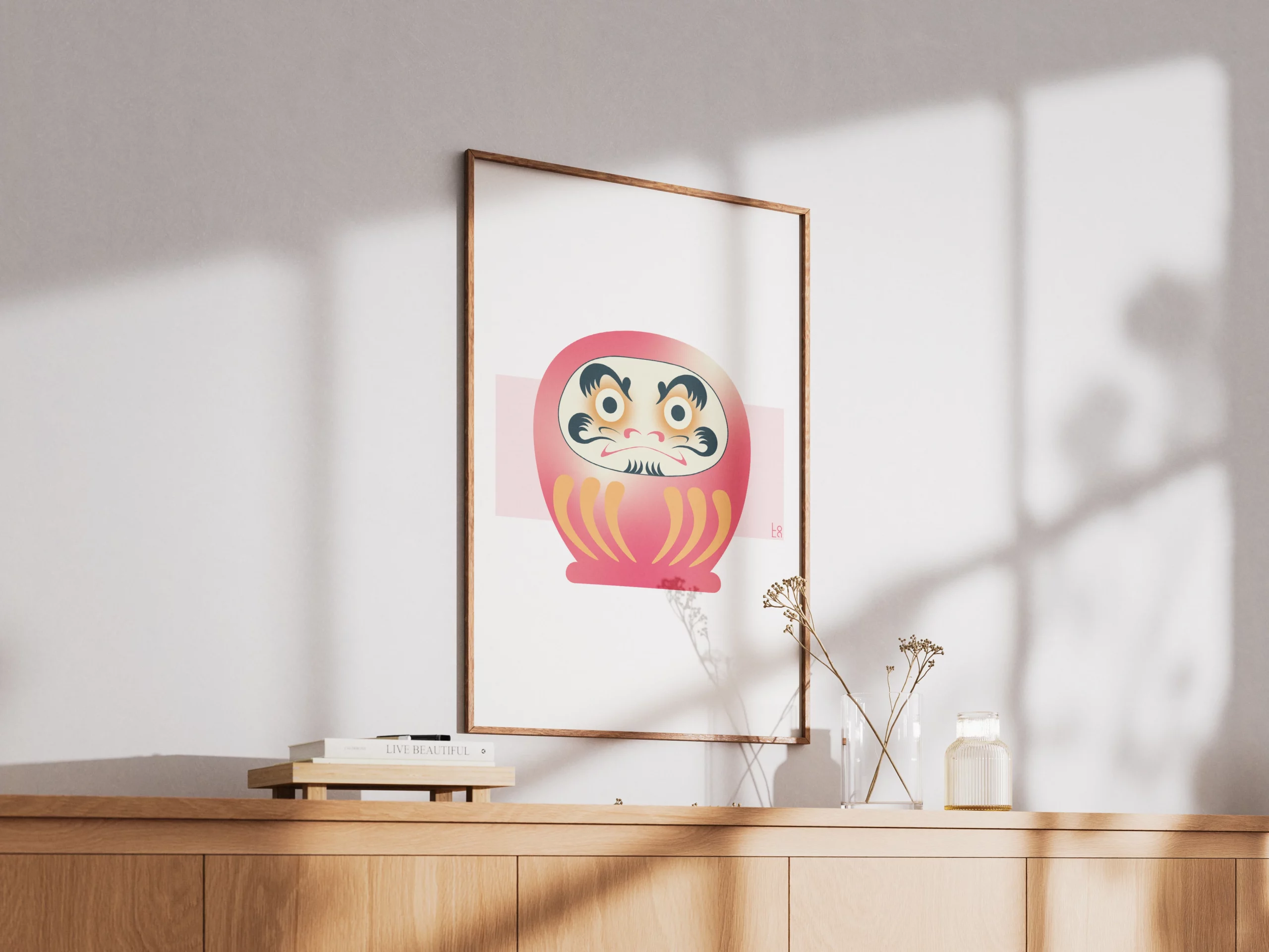 mockup daruma